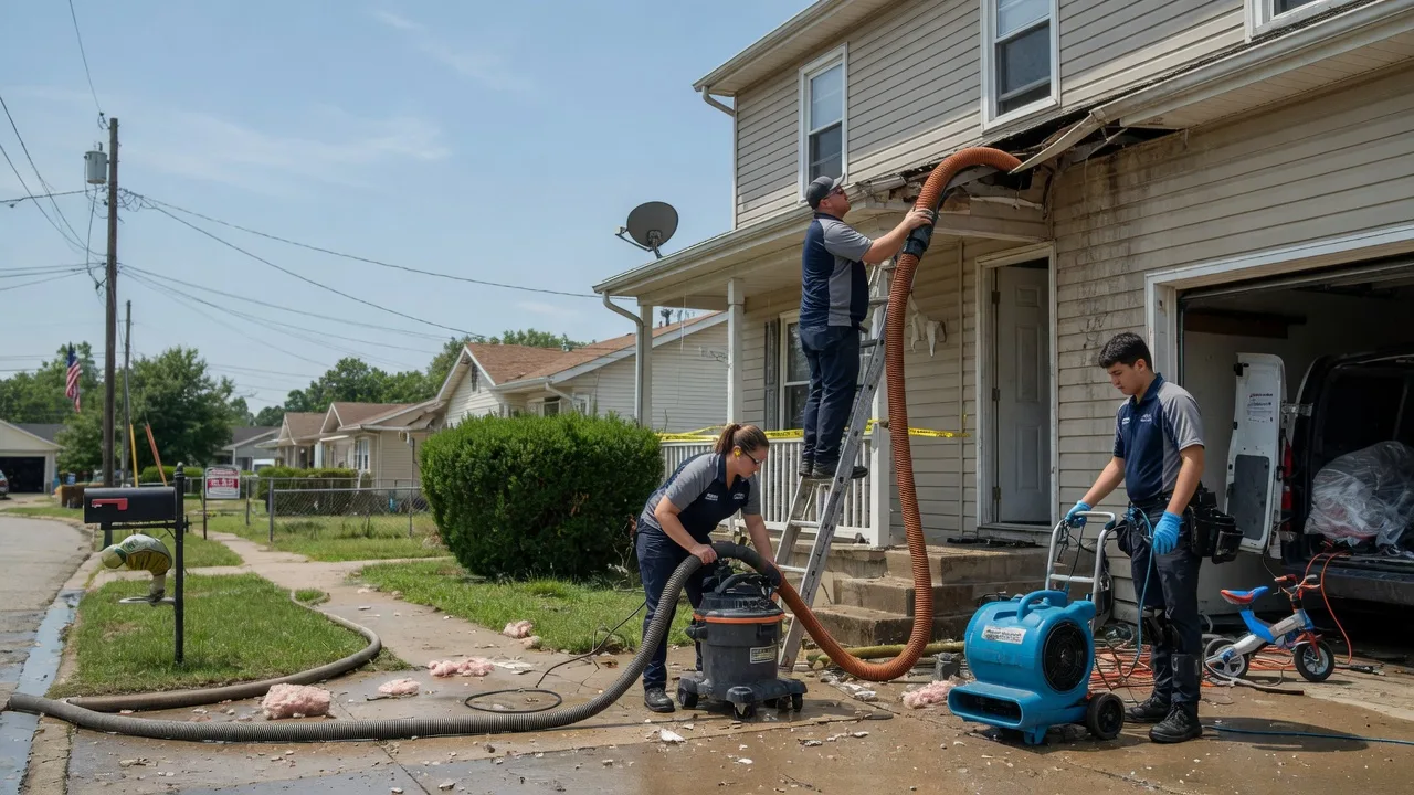 Water Damage Restoration in Burlingame, KS near me